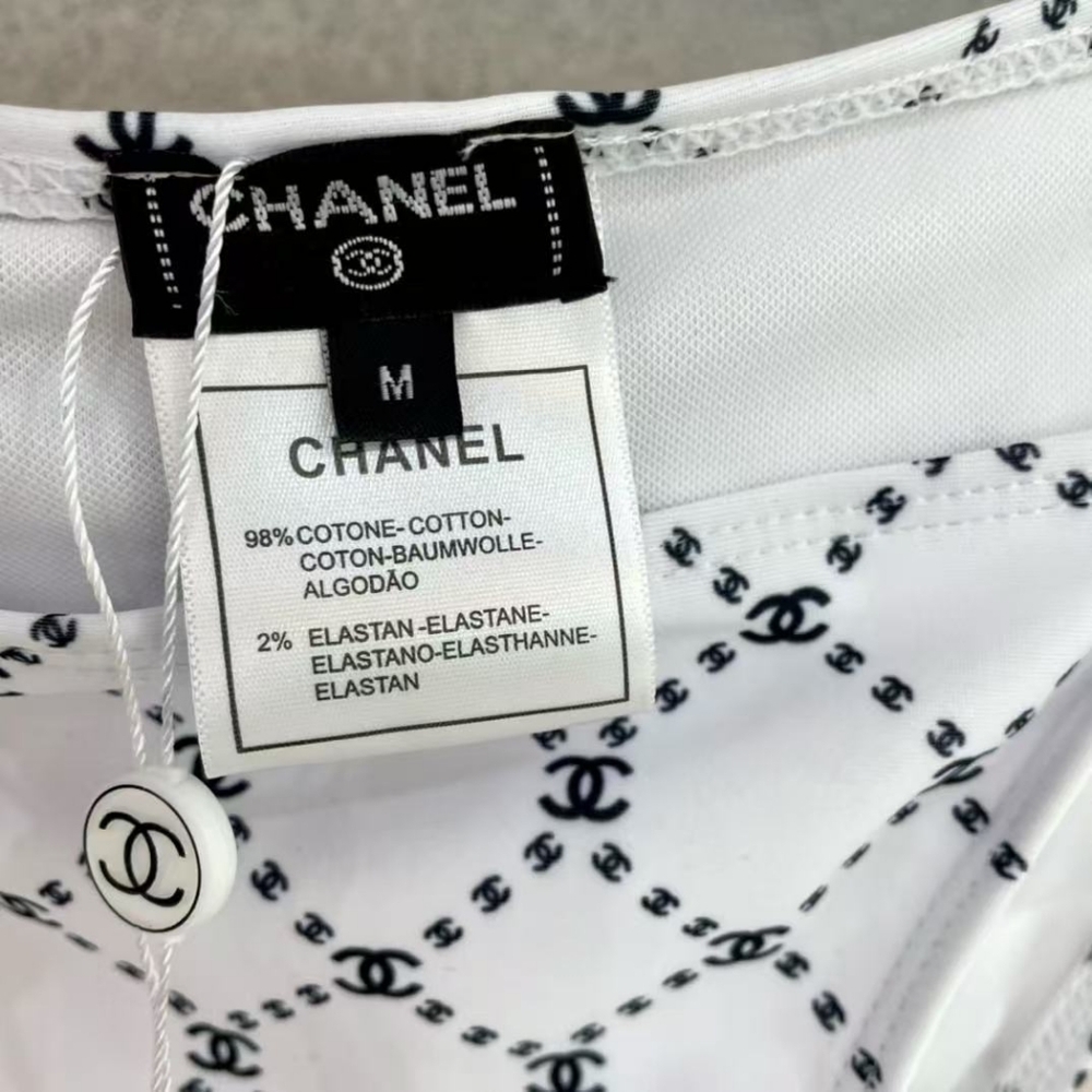 Chanel Interlocking Cc Triangle Bikini - image 3